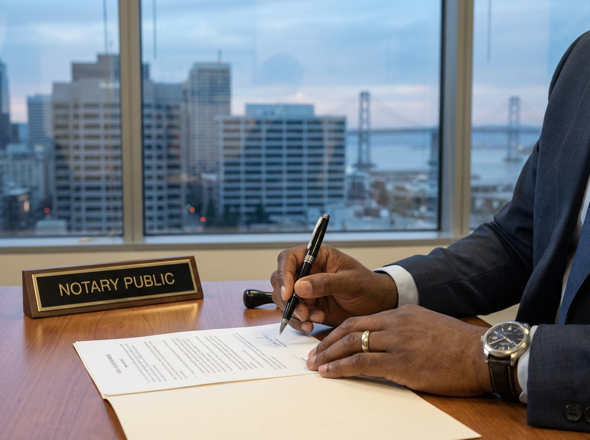 Oakland mobile notary services