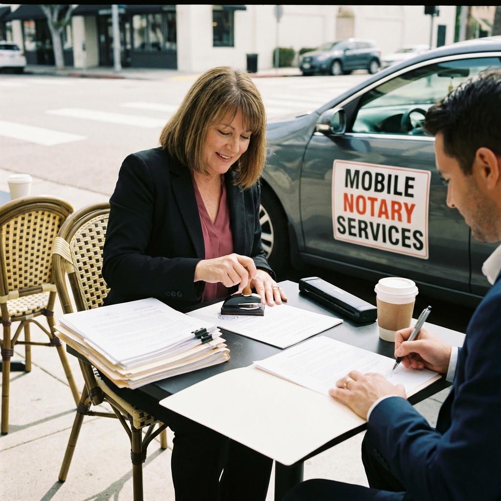 Professional notary services in Oakland